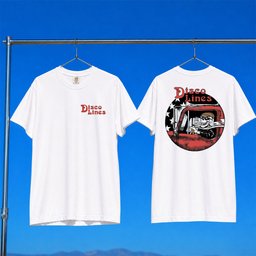 Disco Lines Merch 2026 Disco Lines Trucker T-Shirt White Music Related Gifts For Guys