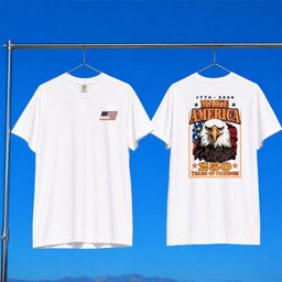 Cleetus McFarland Merch 2026 Hell Yeah America T-Shirt 250 Years Of Freedom Patriotic Gear White