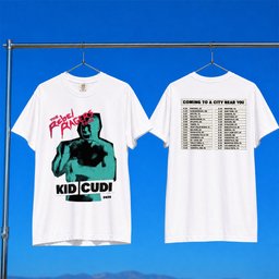 Kid Cudi Merch Kid Cudi The Rebel Ragers Tour 2026  T-Shirt Gifts For Rap Lovers