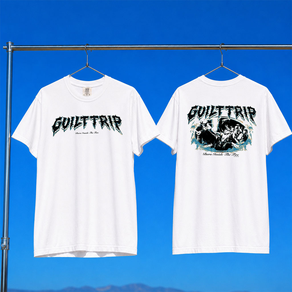 MLVLTD Merch Guilt Trip Burn Crowd Shot T-Shirt 2026 Guilt Trip Merch Music Lover Gifts For Him