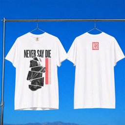 KT8 Merch 2026 NSDR Cloak White T-Shirt Never Say Die Shirt NSDR Merch Gift For BFF