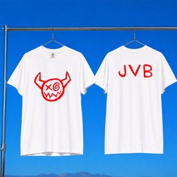 JVB Merch 2026 Demon White T-Shirt Gift Ideas For Hip Hop Lovers