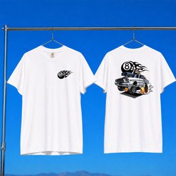 Tom's Refurb Merch 2026 8-Ball Graphic T-Shirt Lover Gifts For Automotive Lovers