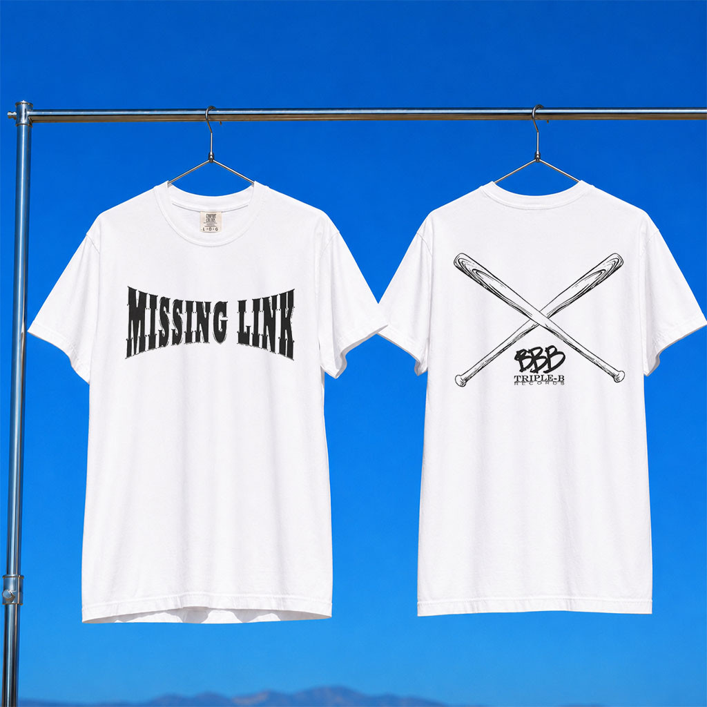 Missing Link Merch 2026 Bats White T-Shirt Triple B Records Shirt Present For Music Fans