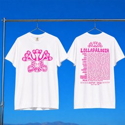 Lollapalooza Merch 2026 Lolla Guide Lineup T-Shirt Best Gifts For Music Lovers
