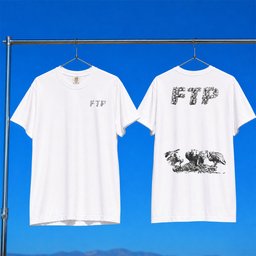FTP Merch 2026 Skulls Logo T-Shirt White FTP Shirt Gift Ideas For Dudes