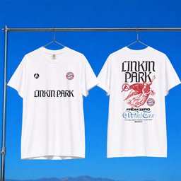Linkin Park Merch 2026 LP X FC Bayern Munchen White Shirt From Zero World Tour Merch 2026