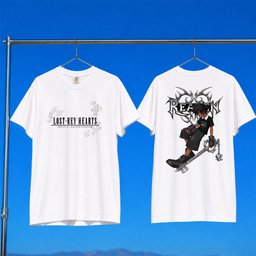 Reaven Merch 2026 Reaven White Lost Key Hearts T-Shirt Birthday Gift Ideas For Him