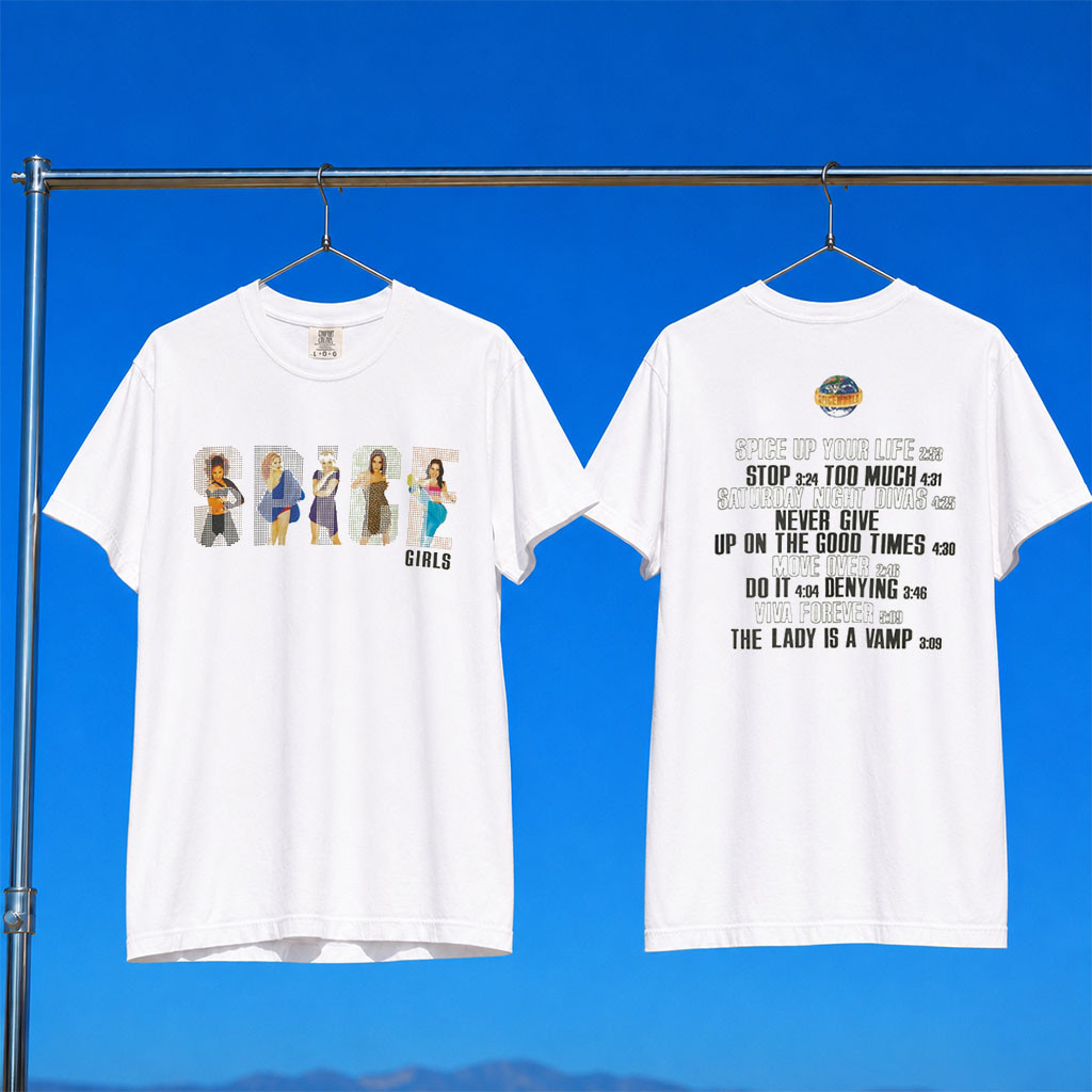 Spice Girls Merch 2026 Spiceworld T-Shirt Spice Girls Shirt Gifts For Music Lovers