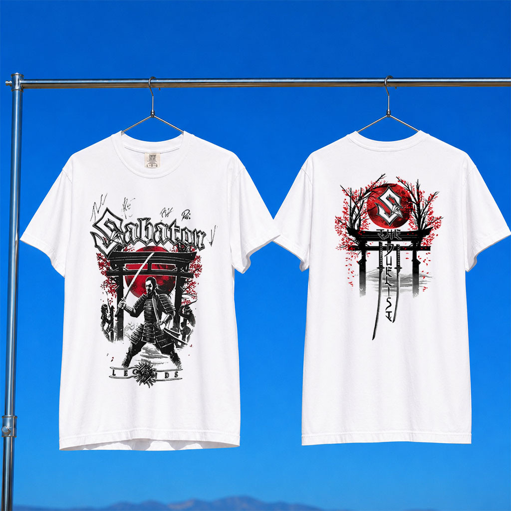 Sabaton Merch 2026 Signed The Duelist T-Shirt Cool Gifts For Music Lovers