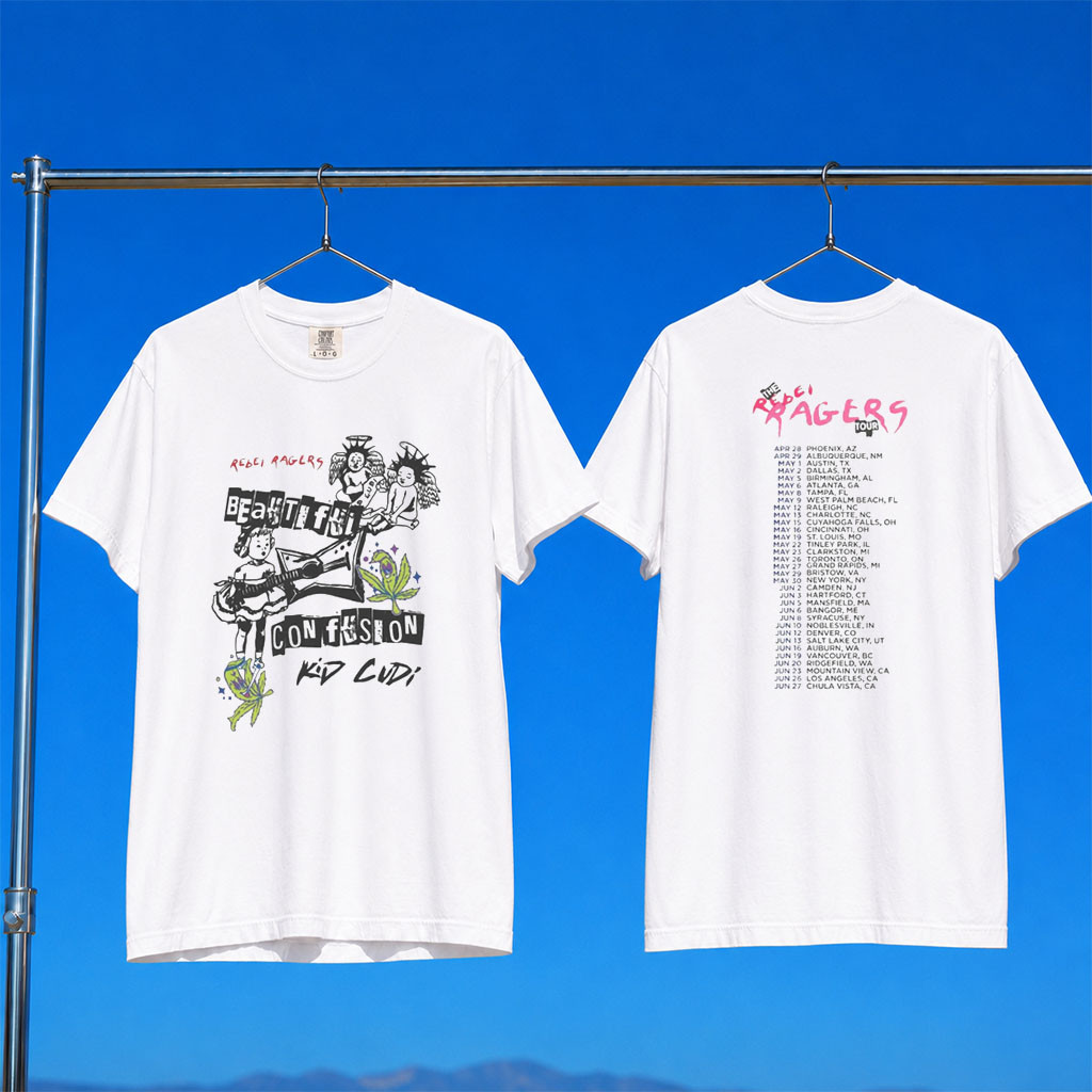 Kid Cudi Merch 2026 Beautiful Confusion Tour T-Shirt KiD CuDi Tour Merch Gift For Rap Lovers