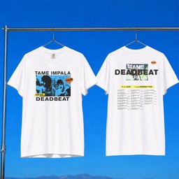 Tame Impala Merch 2026 Tame Impala Deadbeat Tour Shirt DJO Merch White Gifts For BFF
