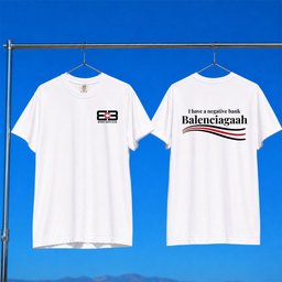 Terroriser Merch 2026 Balenciagaah T-Shirt White Broke Boys Club Shirt Gift For Brothers