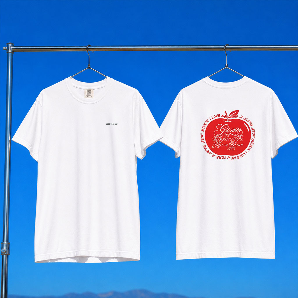 Glossier Merch 2026 Big Apple T-Shirt I Love New York Shirt Present For Friends