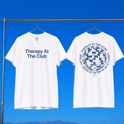 FLO Merch 2026 Therapy At The Club Disco Ball T-Shirt Presents For Music Lovers