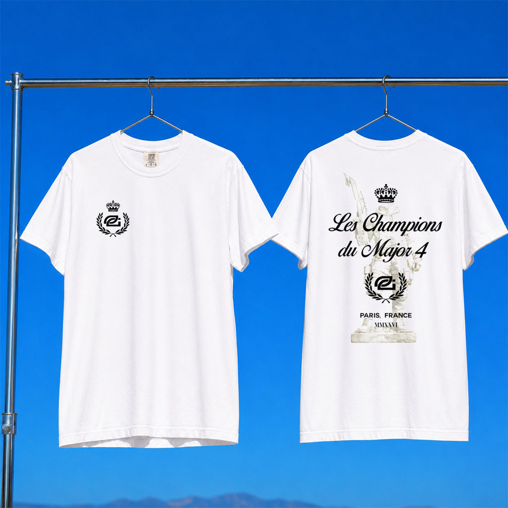 OpTic Gaming Merch 2026 OpTic Major 4 Paris Champs T-Shirt Cool Gifts For Husband