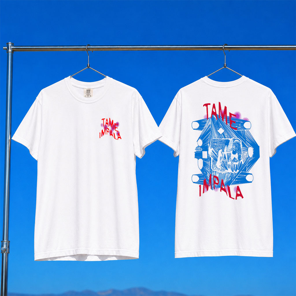 Tame Impala Merch 2026 Luca White T-Shirt Tame Impala Shirt Best Gifts For Music Lovers