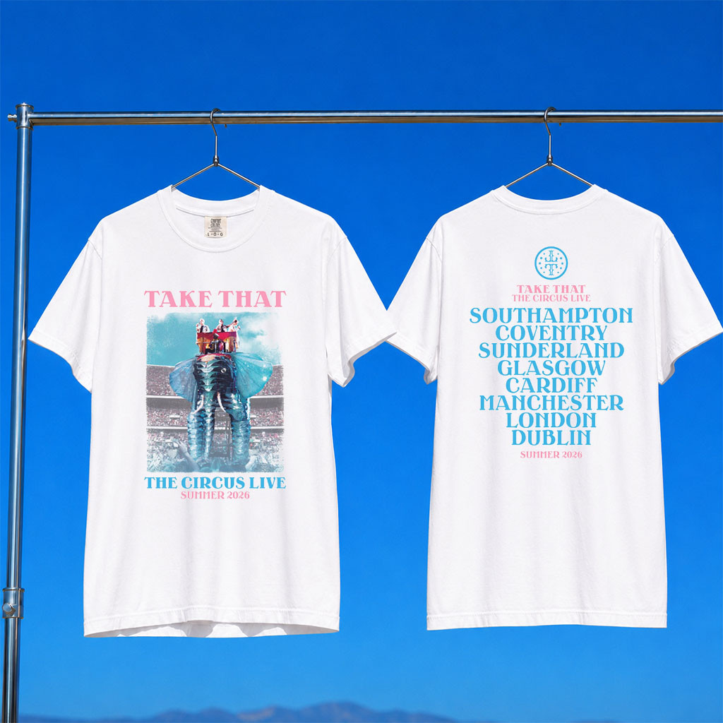 Take That Merch 2026 The Circus Live Admat T-Shirt Take That Tour Merch Gift For Fans