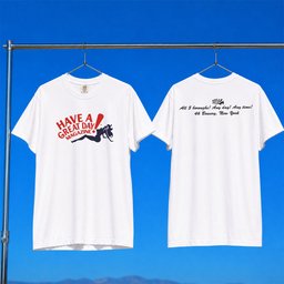 Will Mahony Merch 2026 Bada Bing T-Shirt White Have A Great Day Magazine Tee Gift For Friends