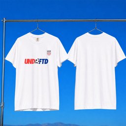 Undefeated Merch 2026 Undefeated X US Soccer Logo T-Shirt World Cup USMNT Merch White