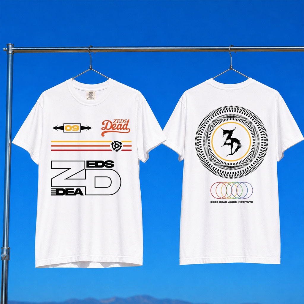 Zeds Dead Merch 2026 Hi Fi T-Shirt Zeds Dead Shirt Cool Gifts For Music Lovers