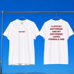 Whyteeindia Merch 2026 My Boyfriend Loves Formula 1 T-Shirt Gift Ideas For F1 Fan