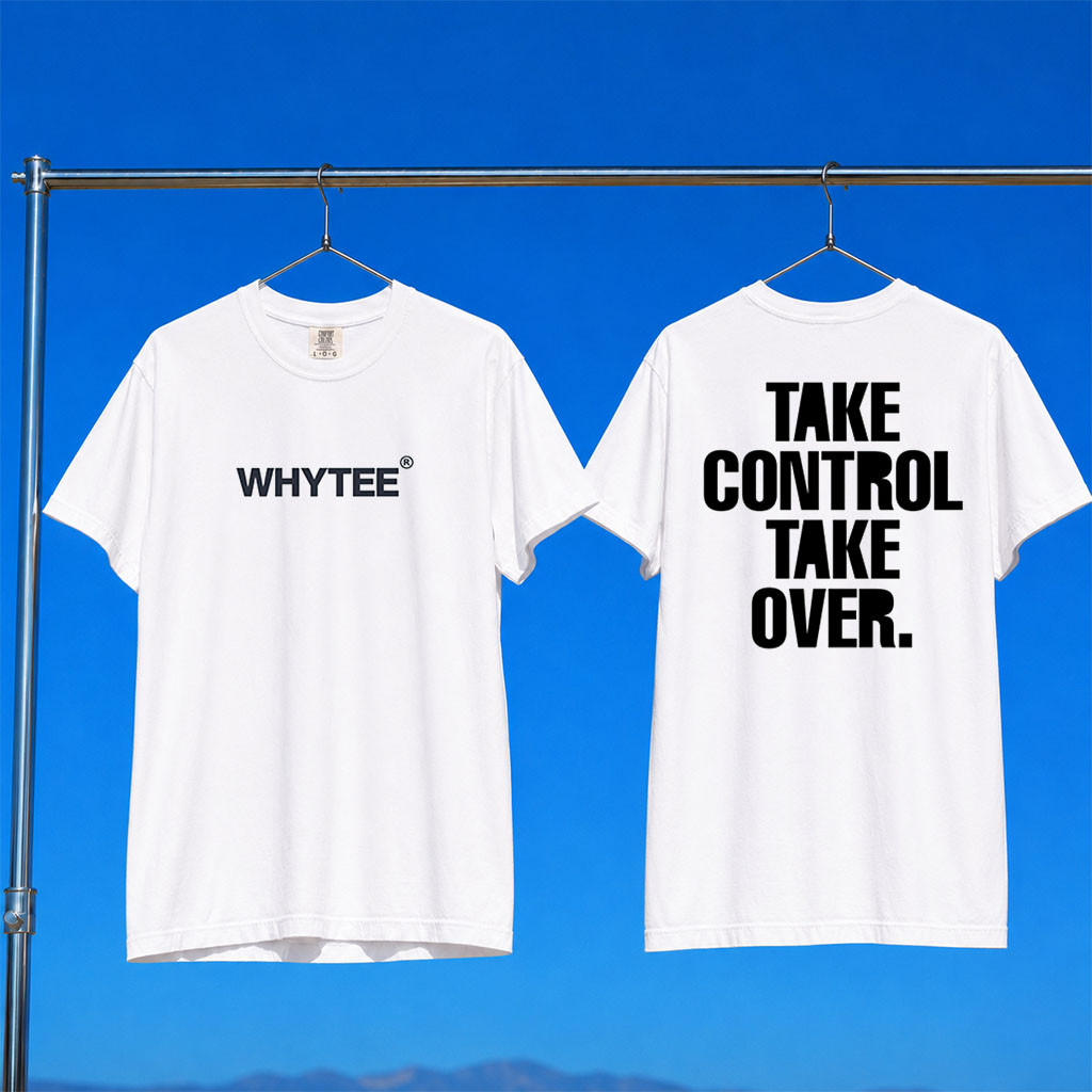 Whyteeindia Merch 2026 Take Control Take Over T-Shirt Gift Ideas For Brothers