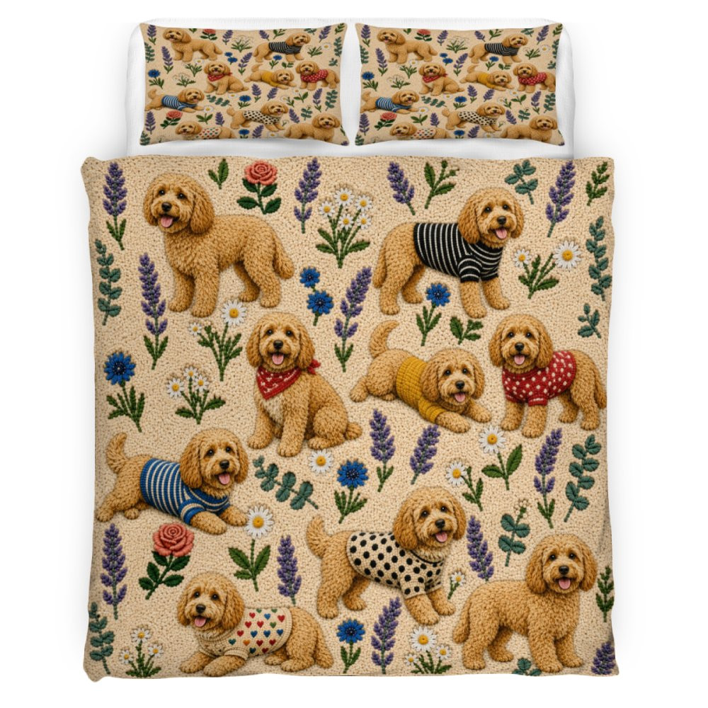 Cockapoo premium bedding set - Fast Gift