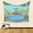 Winnie the Pooh And Friends25 Gift For Fan 3D Full Printing Tapestry