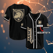 Army Black Knights Personalized Name Ncaa Fans Team 3D Customization Gifts Baseball Jersey