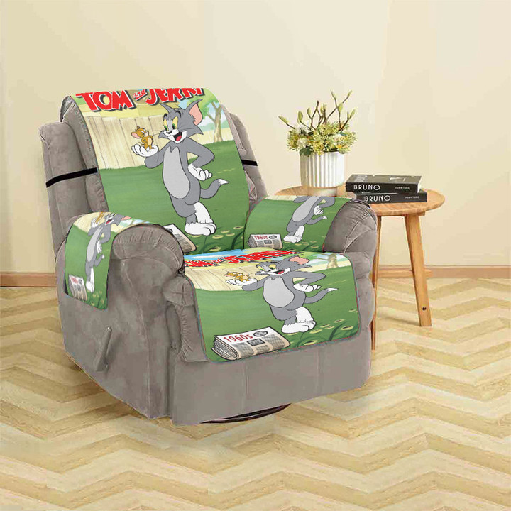 Tom and Jerry Poster 1 Sofa Protector Slip Cover