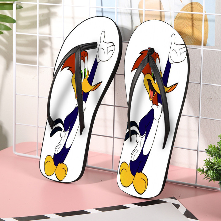 Woody Woodpecker Poster 3 Gift For Fan Flip Flop Shoes