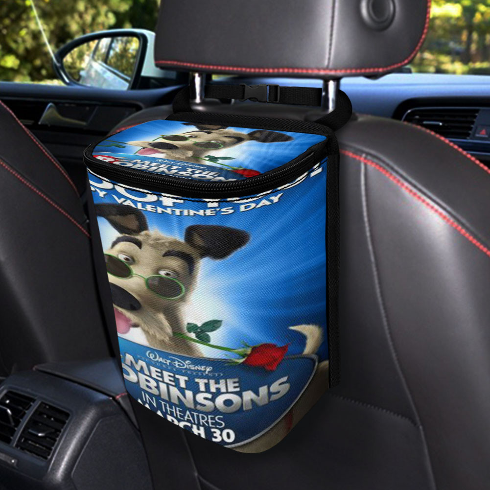 The Riobinons Car Meet the Robinsons Poster 4 Car Garbage Bag - heiheiworld