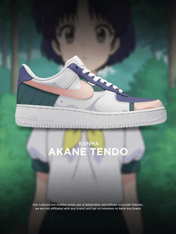 Ranma ½ Akane Tendo shoe design