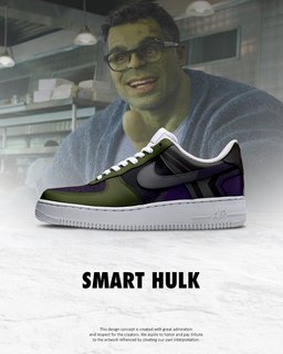 Smart Hulk shoe design