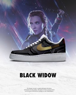 Black Widow Endgame shoe design