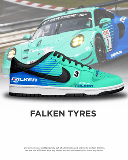 Falken Tyres DK shoe design