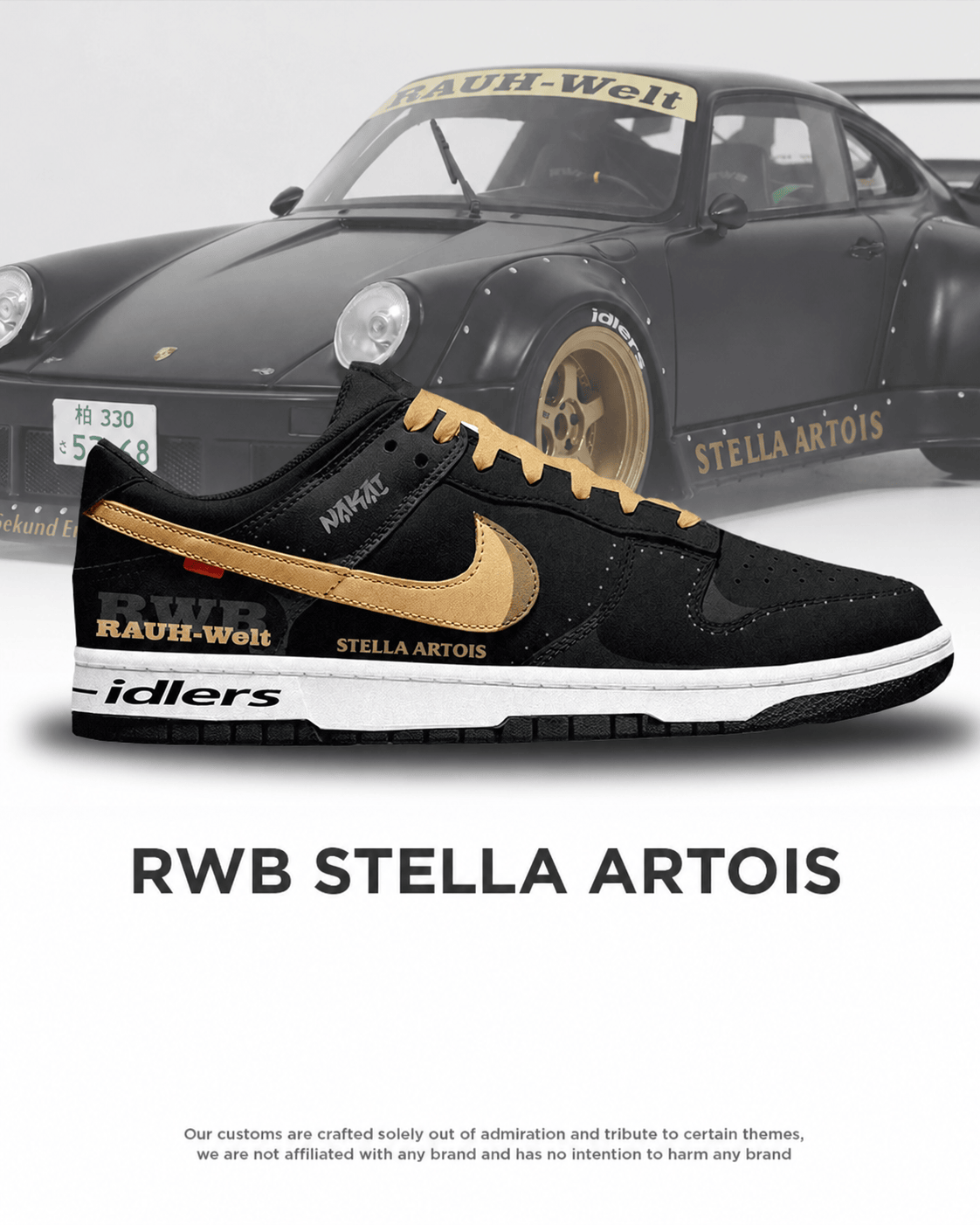 RWB Stella Artois DK shoe design