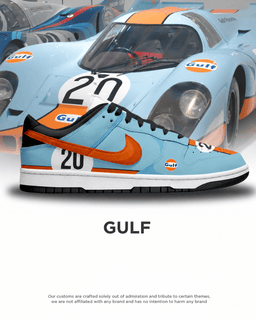 Gulf DK shoe design