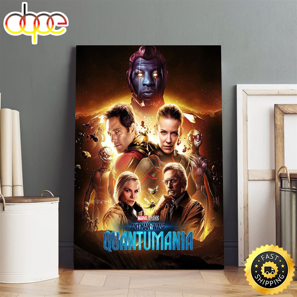 Marvel Studios Quantumania Ant-Man And The Wasp Poster Canvas - Styletrendy