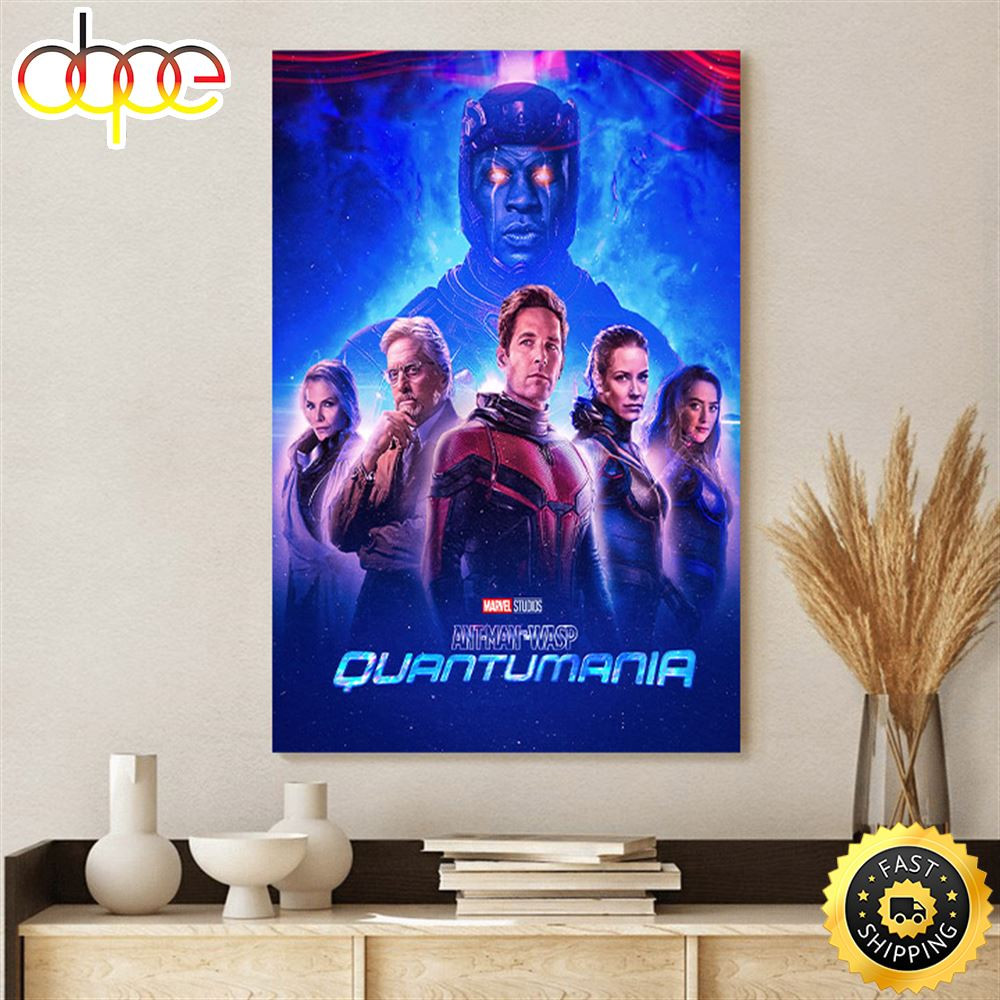 Ant-Man And The Wasp Quantumania Marvel Studios New Poster Canvas ...