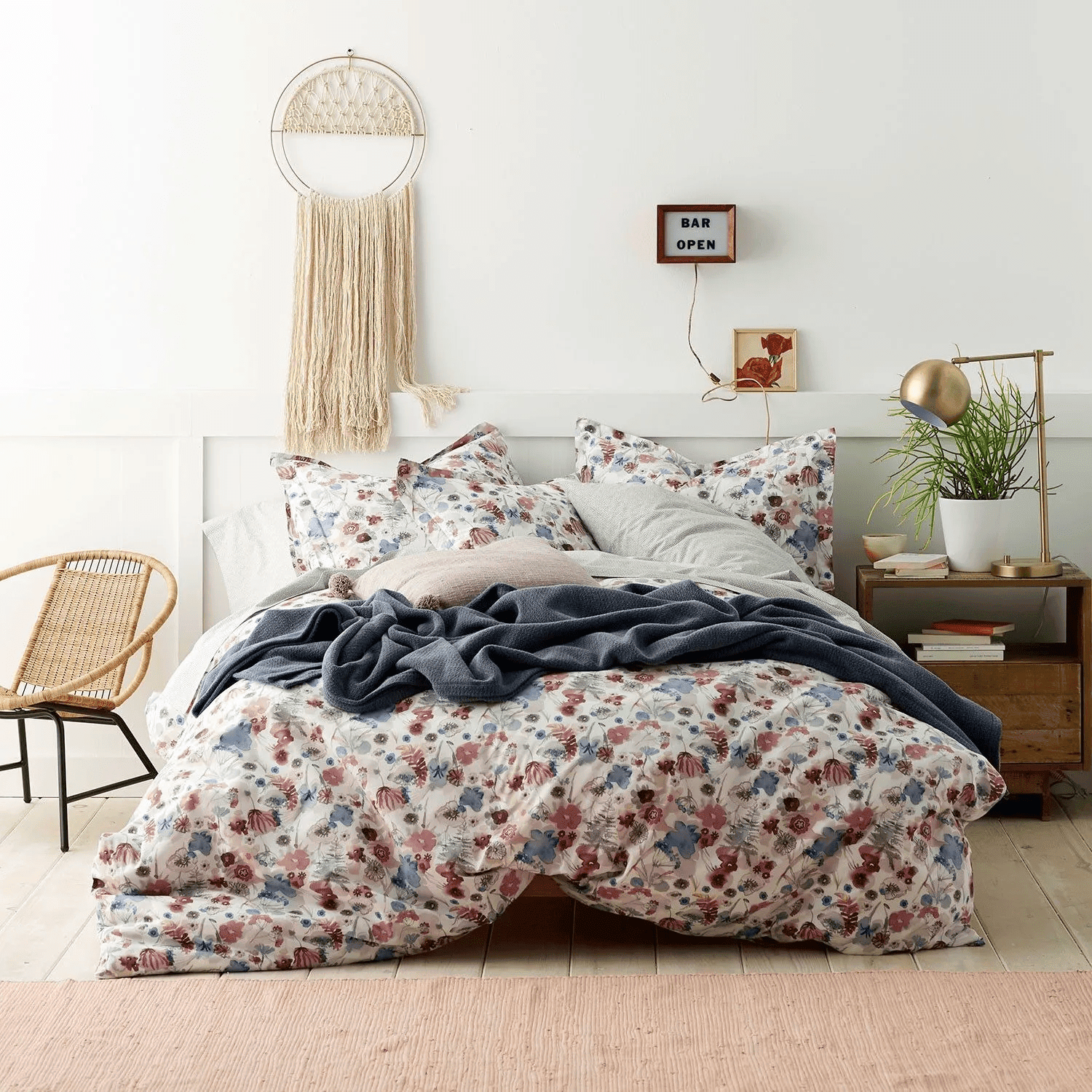 Spring Floral Bedding Set - Styletrendy