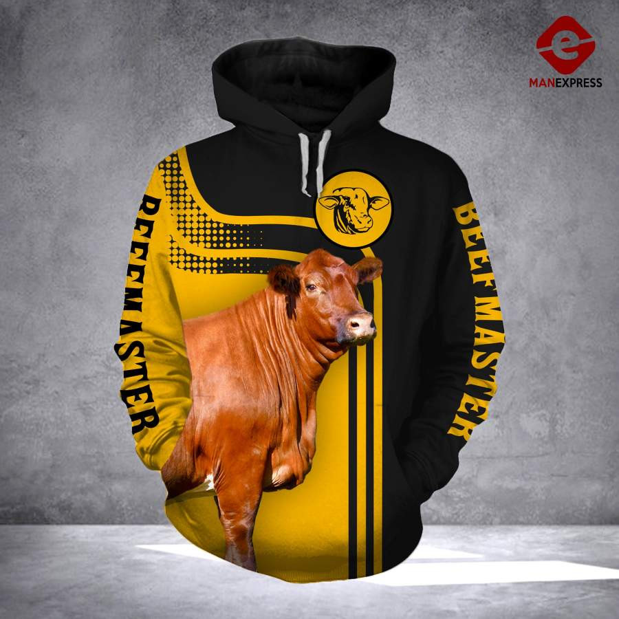 Beefmaster cattle 3D printed hoodie MTP - Fashion Store For Men and ...
