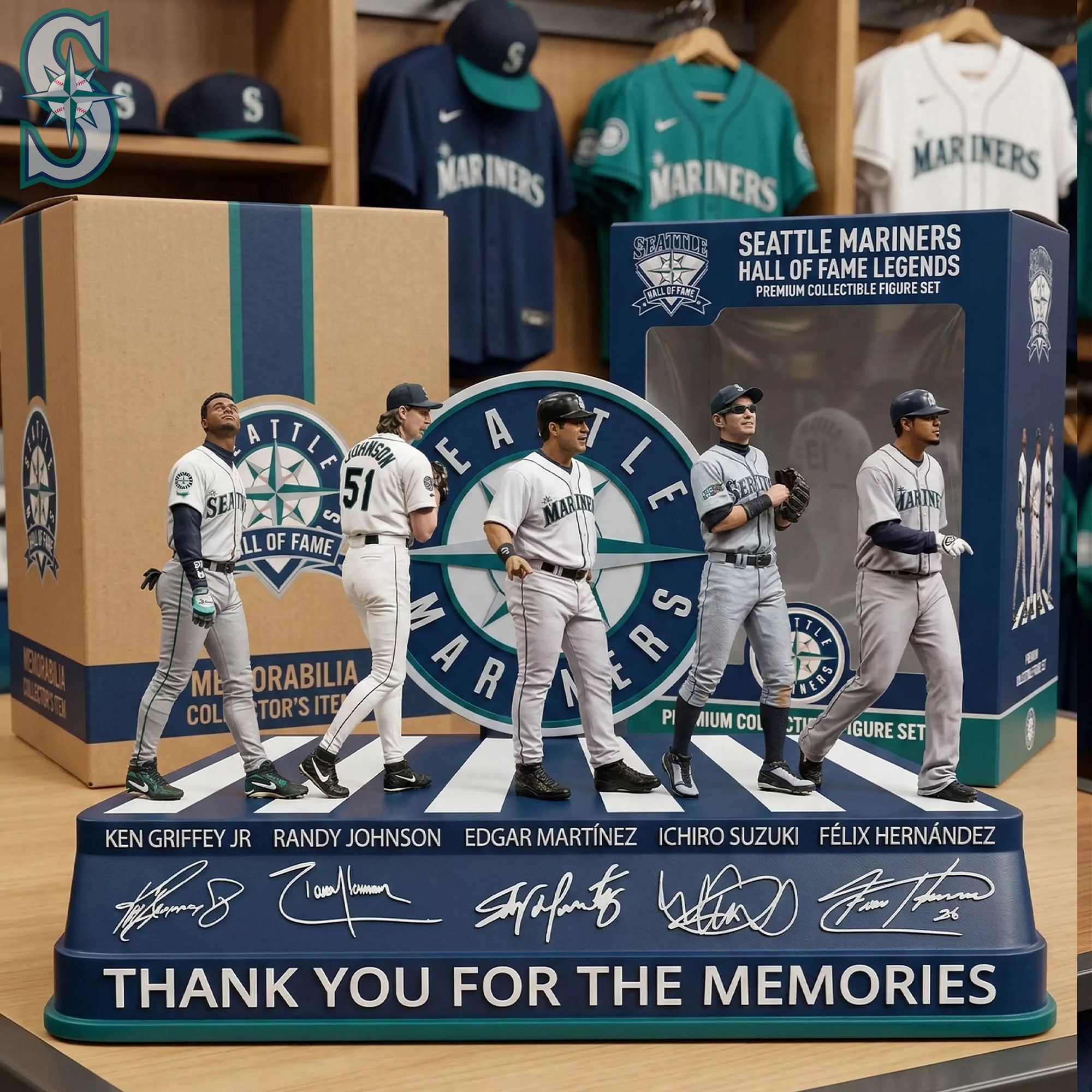 Seattle Mariners Hall Of Fame Legends Acrylic Plaque 2026 Mariners ...