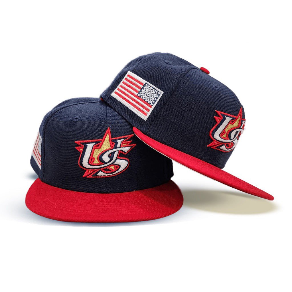 Wbc Baseball Cap USA WBC Hat 2026 Team USA Baseball Snapback Hat Embroidered World ...