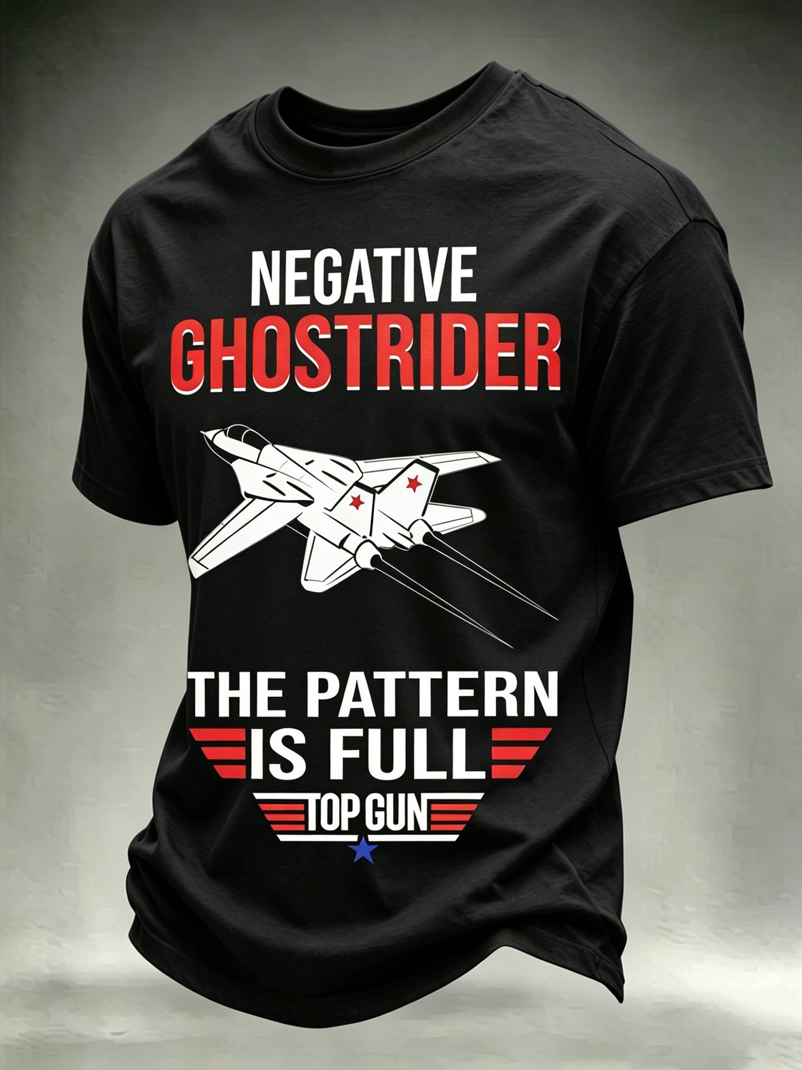 Top Gun Merch 40th Anniversary Clothing Negative Ghostrider The Pattern ...