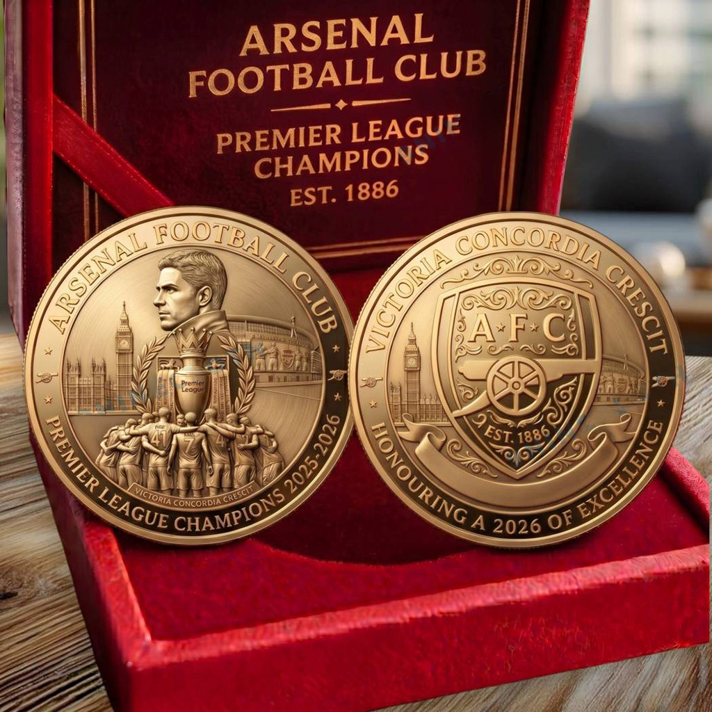 Arsenal Premier League Champions 2025 26 Honouring A 2026 Of Excellence ...
