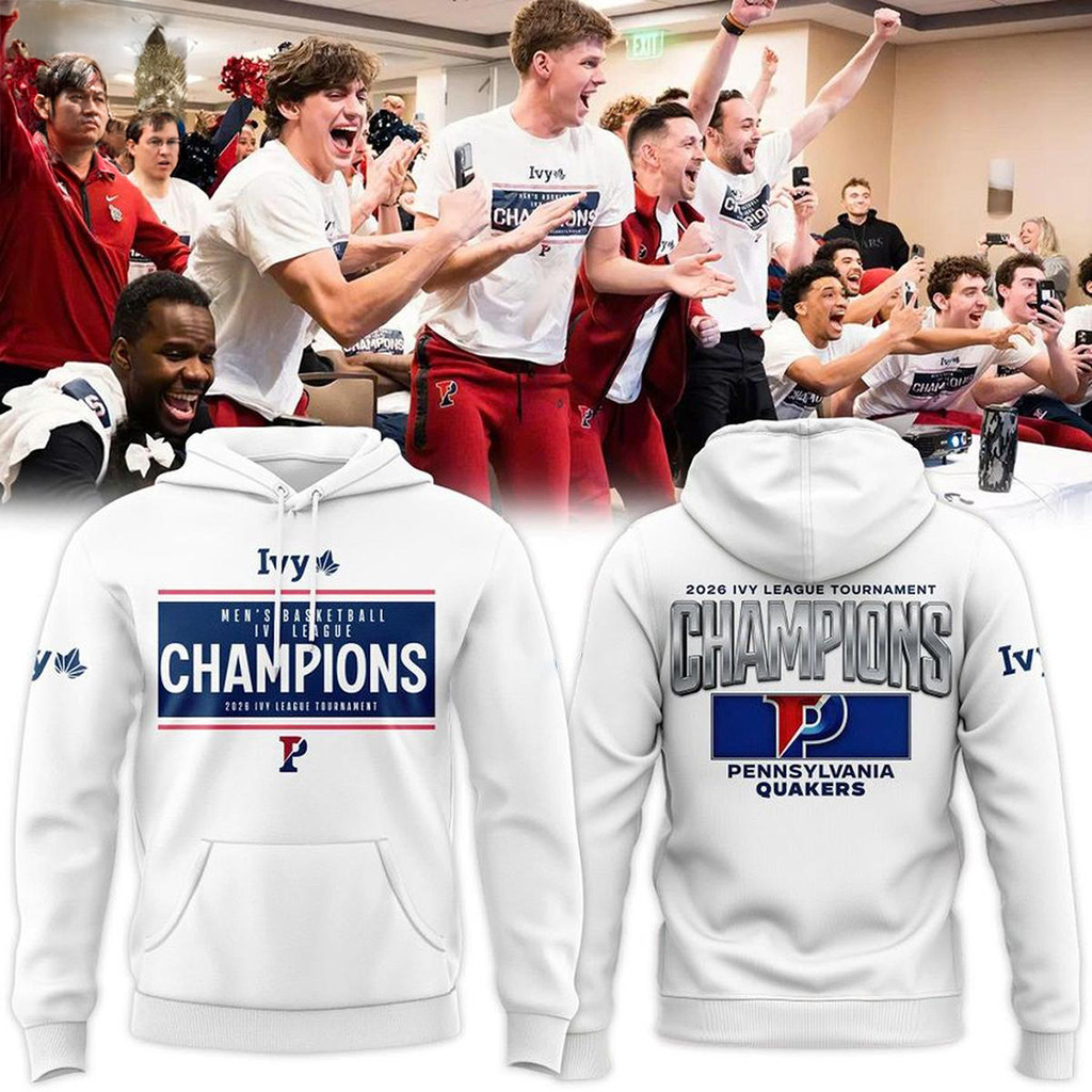 Quaker Merch Pennsylvania Quakers 2026 Ivy League Men_s Basketball Tournament ...