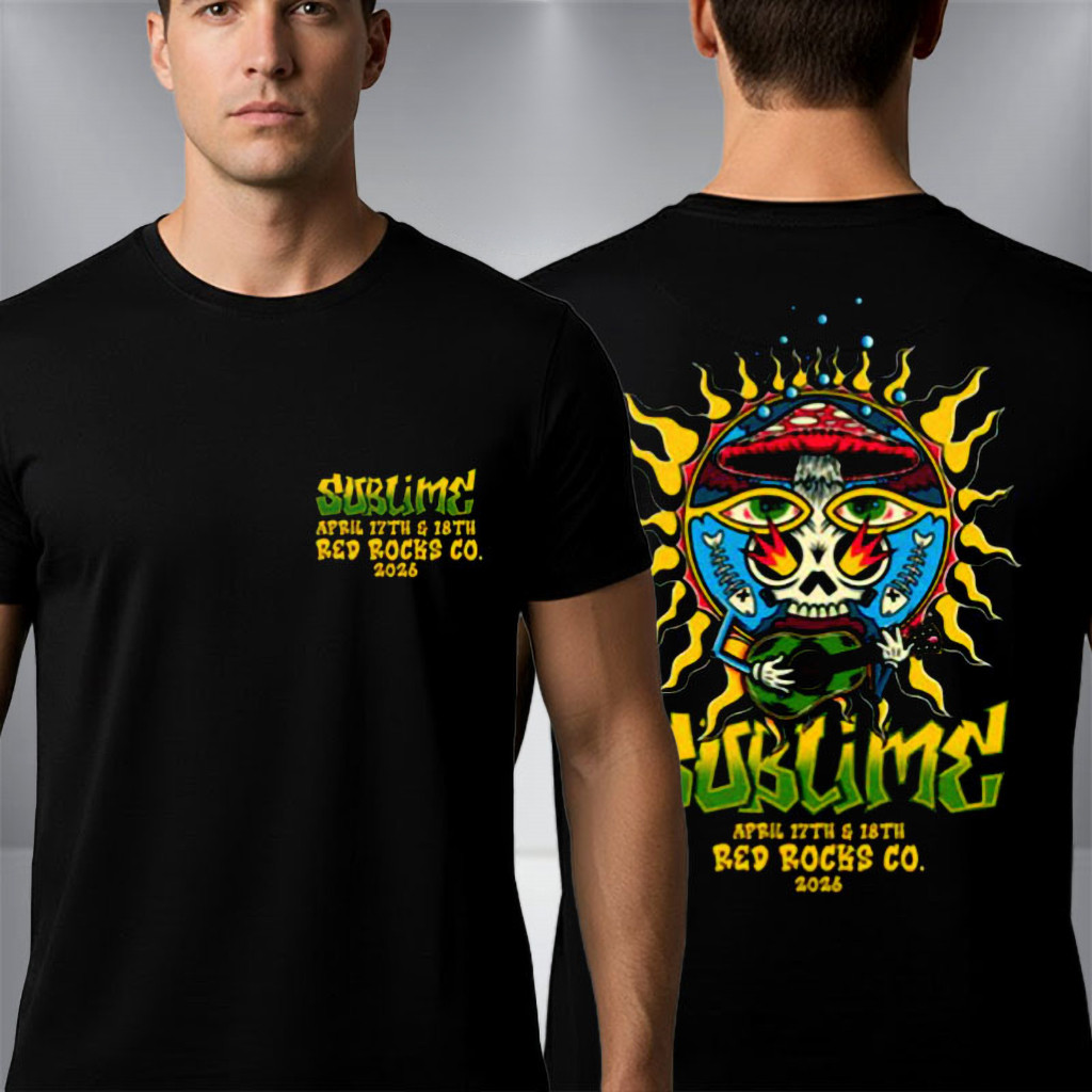 Sublime Merch 420 On The Rocks At Red Rocks CO 2026 On April 17 18 2026 ...