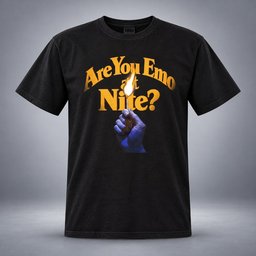Are You Emo At Nite T-Shirt Emo Nite Alternative Music Dark Theme Shirt Gift Ideas